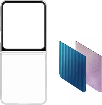 Чехол Samsung Flipsuit Case Z Flip5 прозрачный