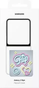 Чехол Samsung Flipsuit Case Z Flip6 Прозрачный