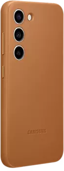 Чехол Samsung Leather Case S23 Песочно-бежевый