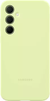 Чехол Samsung Silicone Case A35 лайм