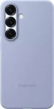 Чехол Samsung Silicone Case Galaxy S25 голубой
