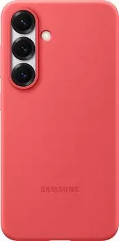 Чехол Samsung Silicone Case Galaxy S25 красный
