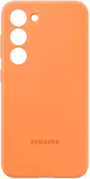 Чехол Samsung Silicone Case S23 Оранжевый