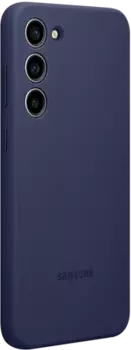 Чехол Samsung Silicone Case S23+ Темно-синий