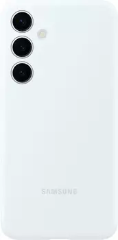 Чехол Samsung Silicone Case S24+ белый