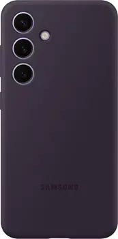 Чехол Samsung Silicone Case S24 темно-фиолетовый