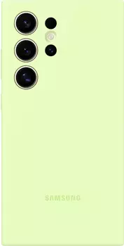 Чехол Samsung Silicone Case S24 Ultra лайм