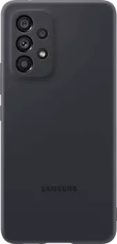 Чехол Samsung Silicone Cover Galaxy A53 5G Черный