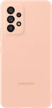 Чехол Samsung Silicone Cover Galaxy A53 5G Персиковый