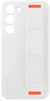 Чехол Samsung Silicone Grip Case S23+ Белый