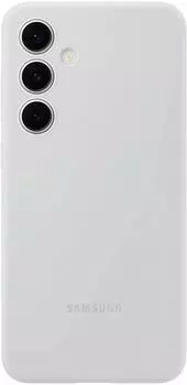 Чехол Samsung Smart Silicone Case Galaxy S24 FE серый