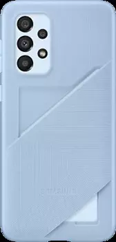 Чехол Samsung Soft Clear Cover A33 голубой