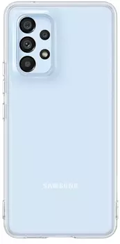 Чехол Samsung Soft Clear Cover A53 Прозрачный