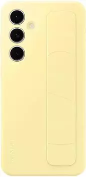 Чехол Samsung Standing Grip Case Galaxy S24 FE желтый