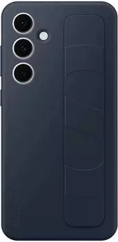 Чехол Samsung Standing Grip Case Galaxy S24 FE темно-синий