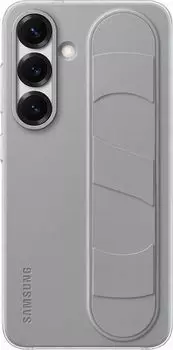 Чехол Samsung Standing Grip Case Galaxy S25 серый