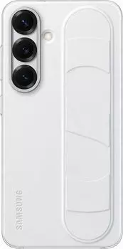 Чехол Samsung Standing Grip Case Galaxy S25 белый