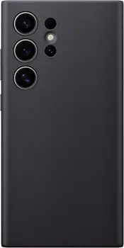 Чехол Samsung Vegan Leather Case S24 Ultra черный