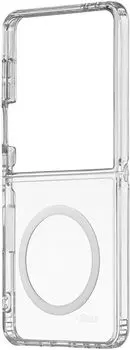 Чехол uBear Real Mag Case для Galaxy Z Flip7 MagSafe прозрачный