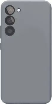 Чехол VLP для Galaxy S24, силикон серый
