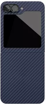 Чехол VLP Kevlar Case MagSafe для Z Flip6 темно-синий