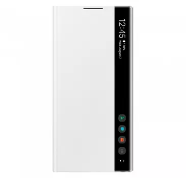 Clear View Cover для Galaxy Note10 белый