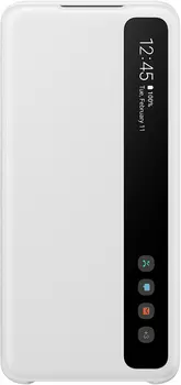 Clear View Cover для Galaxy S20 белый