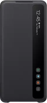 Clear View Cover для Galaxy S20+ черный