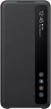 Clear View Cover для Galaxy S20 черный