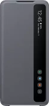 Clear View Cover для Galaxy S20 Ultra серый