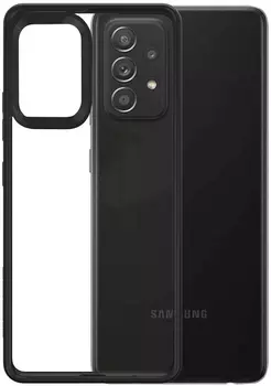 Чехол PanzerGlass ClearCase для Galaxy A52, стекло черный