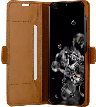 Copenhagen Slim для Galaxy S20 Ultra, кожа коричневый