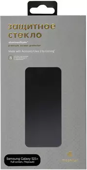 Защитное стекло moonfish Corning Full Screen для Galaxy S21+ черный
