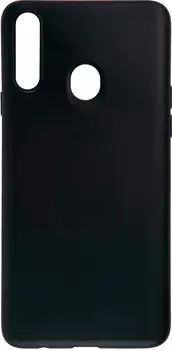 для Galaxy A20s, силикон черный