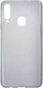 для Galaxy A20s, силикон прозрачный