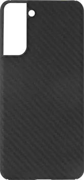 для Galaxy S21 карбон, серый