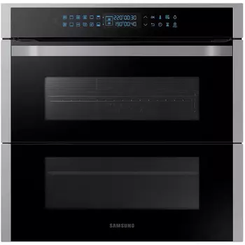 Духовой шкаф Samsung NV75N7646RS/WT Dual Cook Flex, 75 л нержавеющая сталь