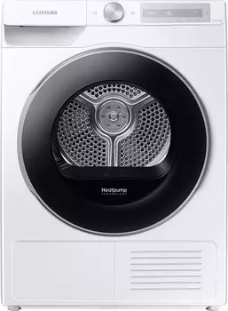 DV90T6240LH/LP с интеллектуальной панелью, 9 кг белый