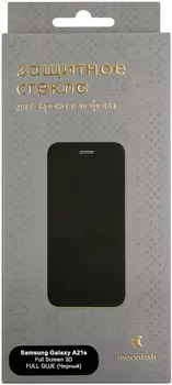 Full Screen (3D) FULL GLUE для Galaxy A21s черный