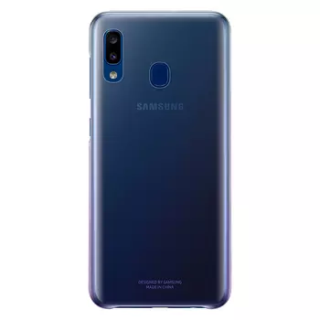 Чехол Samsung Gradation Cover Galaxy A20 фиолетовый