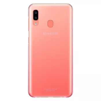 Чехол Samsung Gradation Cover Galaxy A20 розовый