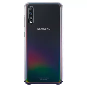 Gradation Cover Galaxy A70 прозрачно-черный