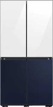 Холодильник Samsung Bespoke многодверный RF9000AC белый, темно-синий