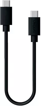 Кабель Deppa USB-C - USB-C, 1.2 м черный