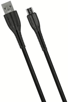 Кабель USAMS U35 USB-A — micro-USB, 1м черный