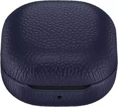 Leather Cover для Galaxy Buds Pro\Live темно-синий