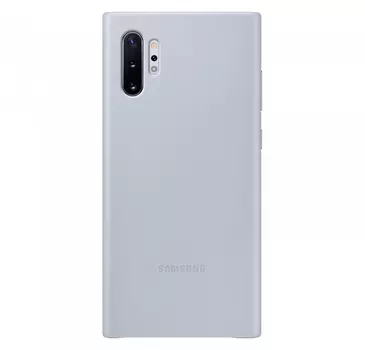 Leather Cover для Galaxy Note10+ серый