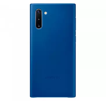 Leather Cover для Galaxy Note10 синий