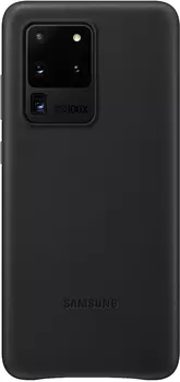 Leather Cover для Galaxy S20 Ultra черный