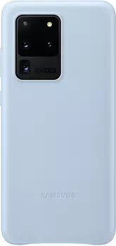 Leather Cover для Galaxy S20 Ultra голубой